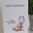Female birthday card