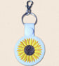 Sunflower Keyring - Cheerful Flower Bag Charm - Image 4