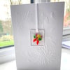   fused glass keepsake  murrine card