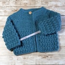 Baby Cardigan Choice of Colours and Sizes
