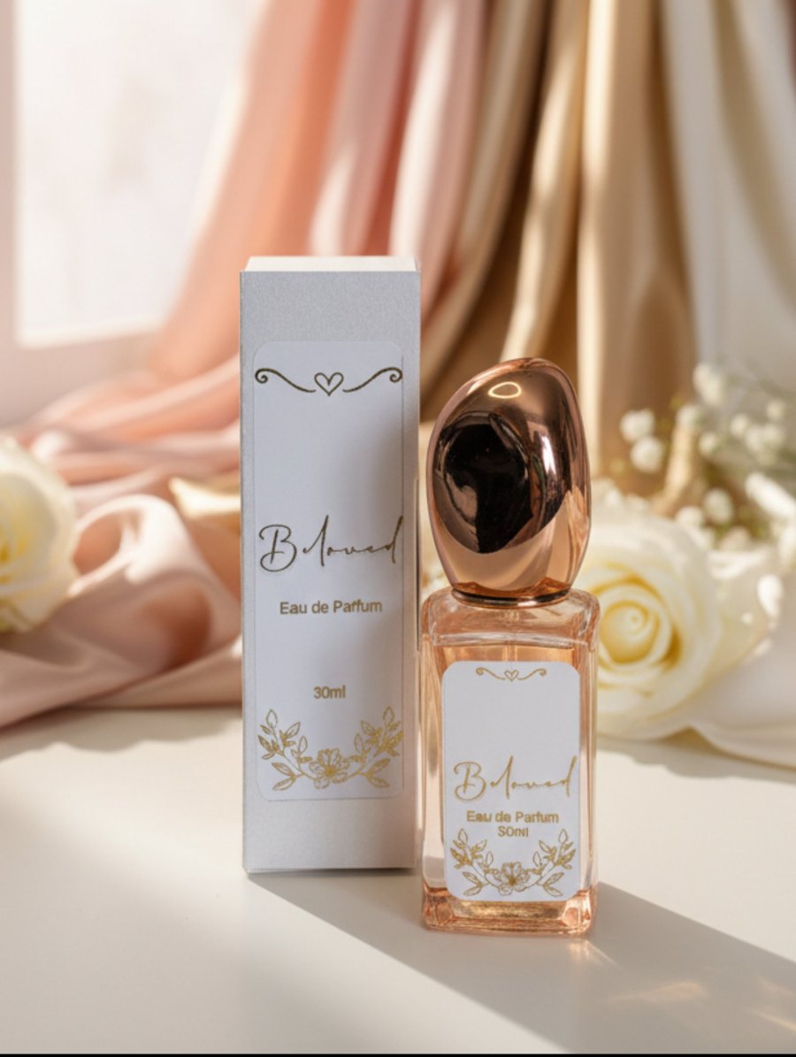 Beloved Bride's Perfume - Wedding Day Fragrance - Blush Suede & Peony