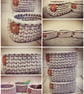 Crochet Cord Basket: Oval Storage Baskets, Home Decor