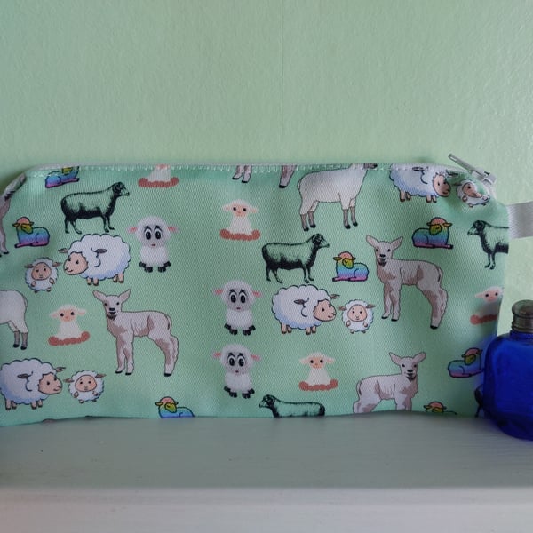 Sheep Lambs Pencil Case 