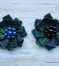 Cute Tartan Ruffle Hair Clips Plaid Ribbon Ruffle - Mixed Colours - Image 7