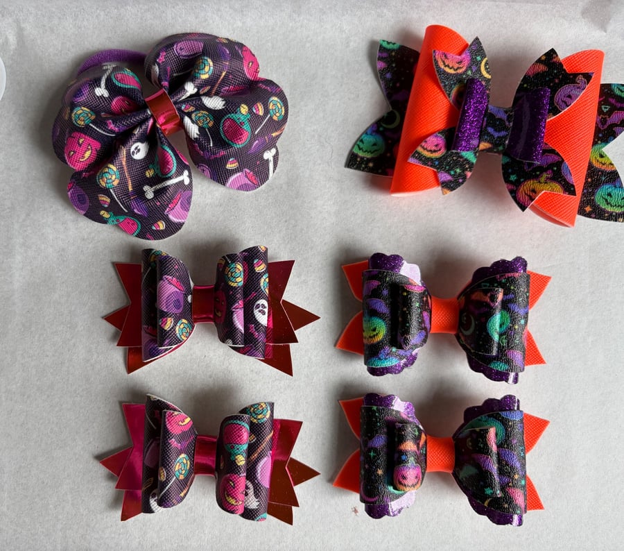 Halloween Hair Bow Bundle