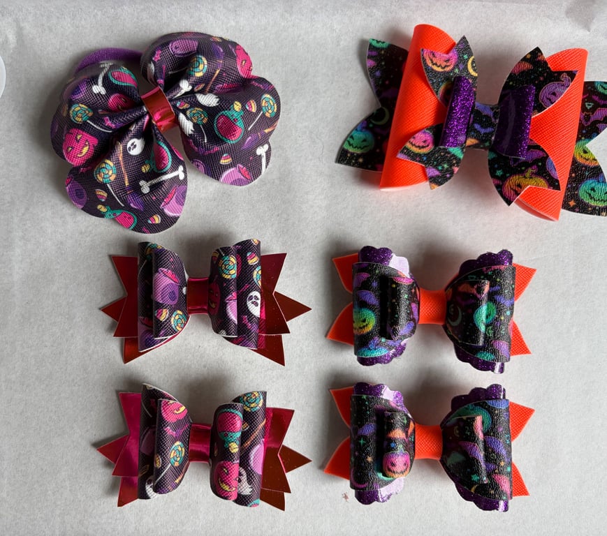 Halloween Hair Bow Bundle