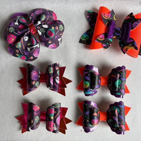 Halloween Hair Bow Bundle