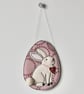 'Bunny Egg' 4 - Hanging Decoration - Image 2
