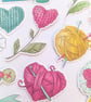 Craft and Hobby themed die cuts, ephemera card topper embellishments - Image 3