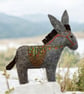 Felt Donkey Gift for an Animal Lover - Image 1
