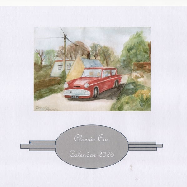 Classic Car Calendar 2026
