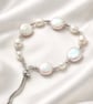 Baroque Moonlight Freshwater Pearl Bracelet - Image 1