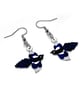 Magpie Drop Earrings - Handmade - Image 3