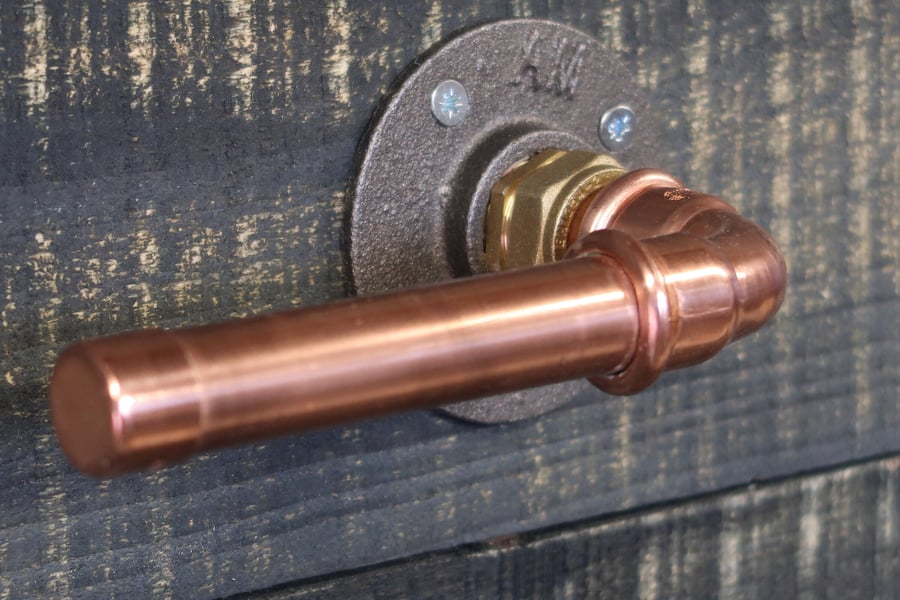 Toilet roll holder, steam punk, industrial