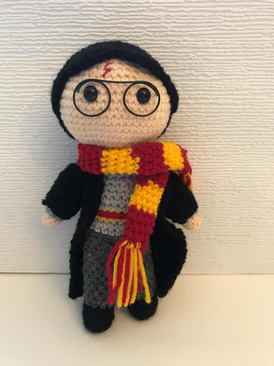 Crocheted Harry Potter Character Dolls - HARRY
