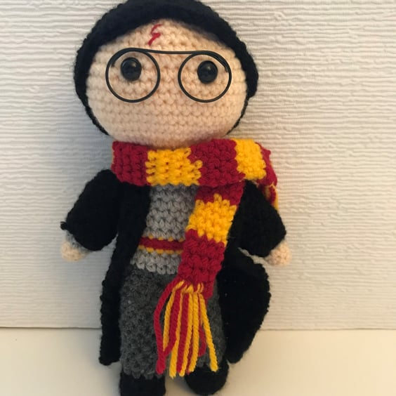 Crocheted Harry Potter Character Dolls - HARRY