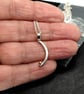 Moon Pendant Sterling Silver 9ct gold Hallmarked Gift for her - Image 3