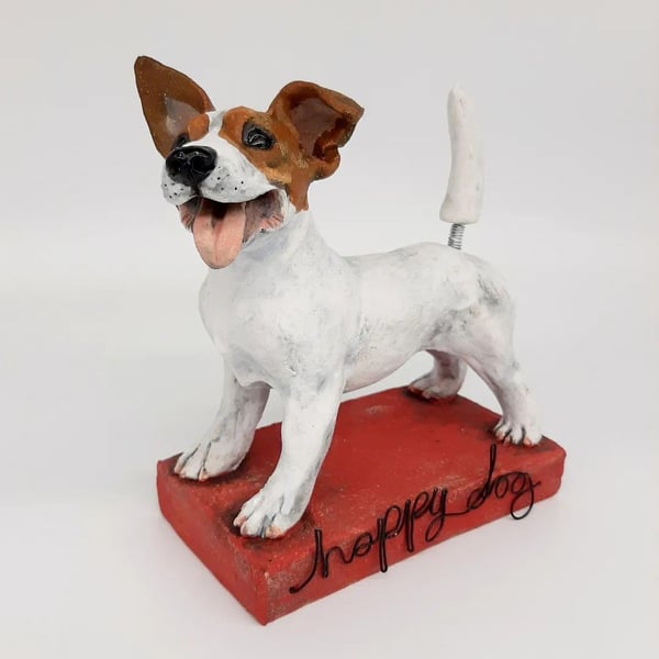 “Happy Dog!” Sculpture 