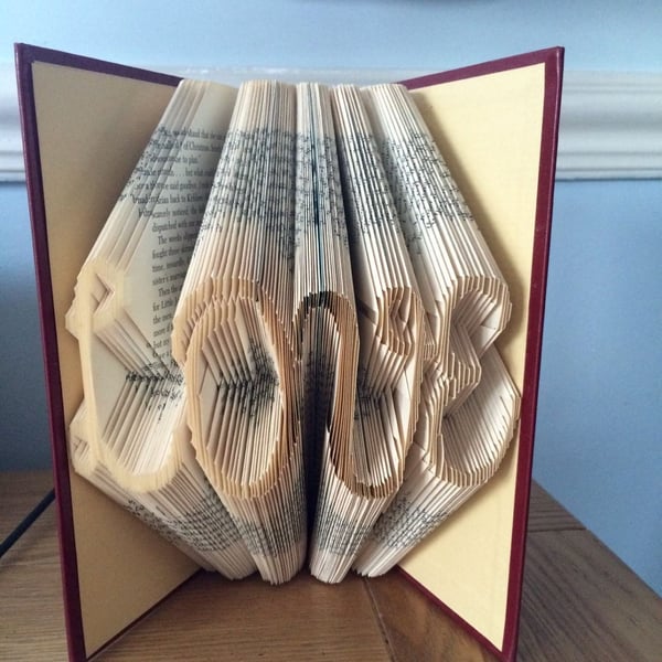 LOVE 6 MMF Book Folding Pattern - EMAILED PDF PATTERN