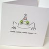 Frog Birthday Card