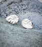 Beech leaf stud earrings  - Image 7