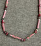 Textile Bead Necklace - Image 2