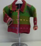 Designer Toddler's Hand Knitted Cardigan-Jacket  1-2 Years size ONE OFF - Image 5