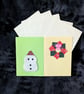 Handmade Origami Christmas Card – 1pc, 5pcs, 10pcs - Image 2