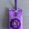 Hand Embroidered Heart Lavender Bag 
