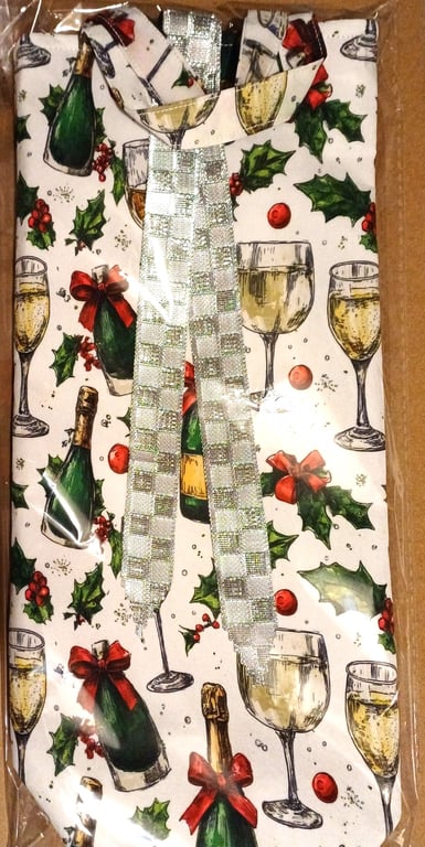 Wine bottle gift bag