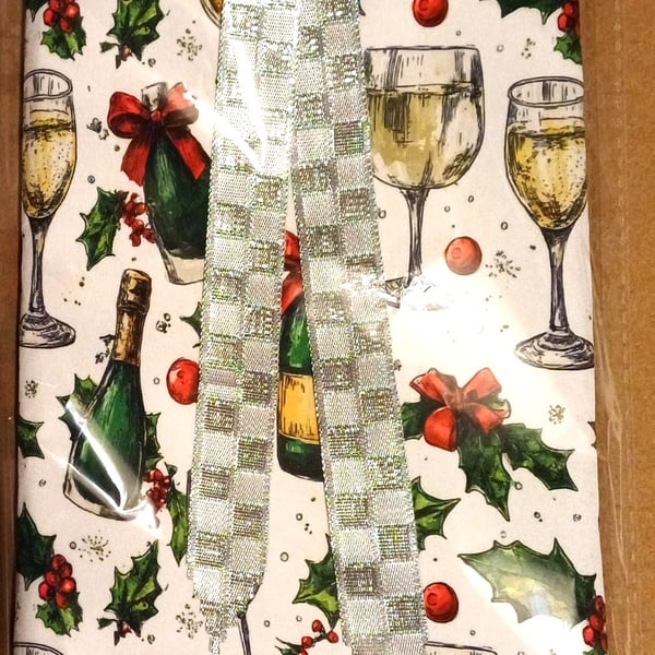 Wine bottle gift bag