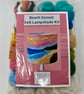 Felt Lampshade Materials Kit: Beach Sunset - Image 2