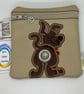 Great Dane, Embroidered Poo bag dispenser.  - Image 1