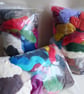 Bargain Bumper Bag of mixed quality wool and fibre for felting (250g) - Image 3