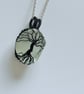 Scottish sea glass Necklace - Tree of Life Pendant - Made in Scotland - Unique - Image 5