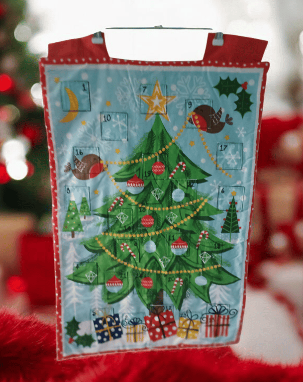 Christmas Tree Advent Calendar 