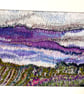 Breathe, an outdoor meditation, hand embroidered abstract landscape  - Image 6
