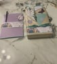 Butterfly Garden Reading Journal - Handmade Book Lover Gift - Reading Diary - Image 2