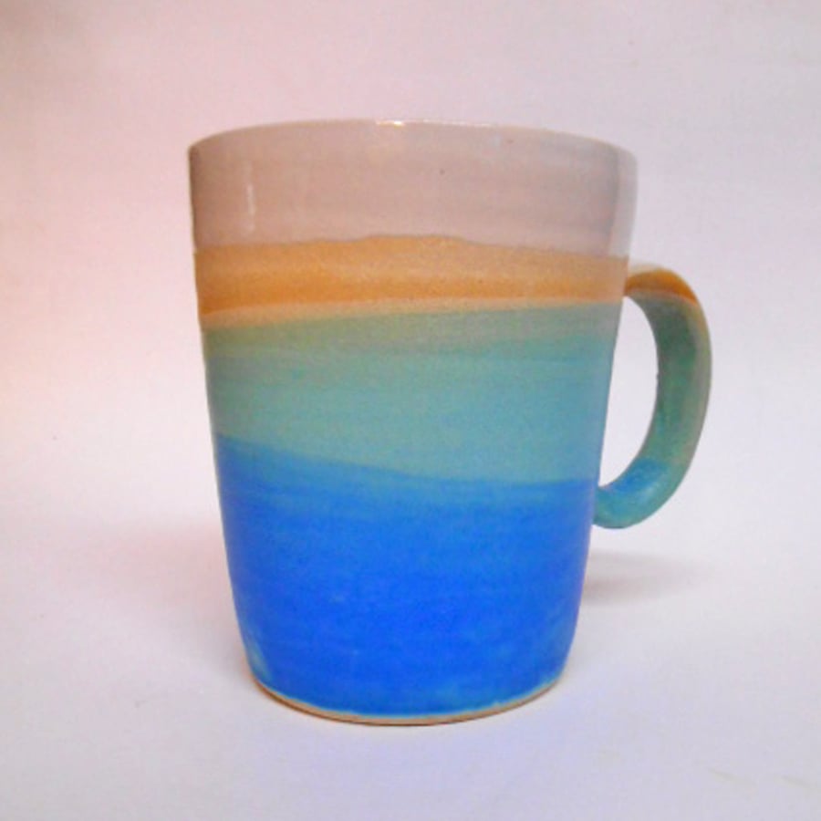 Turquoise dip Mug