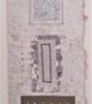 Patterned Grey Silver White Paper Handstitched Geometric Small Art Pictures - Image 2