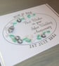 Personalised Handmade Silver Wedding Anniversary Card - 25th Keepsake - Image 5
