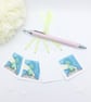 Little Alien Gift Tags - set of 4 tags - Image 2