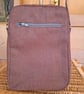Plum denim boxy bag - Image 2