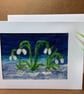 Winter Night Snowdrops Art Card - Image 6