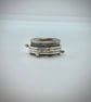 Orbit Spinner Ring, silver and gold spinner ring, celestial ring, planets ring,  - Image 8
