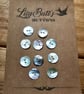 10 Abalone Paua Shell Buttons 16mm - Image 2