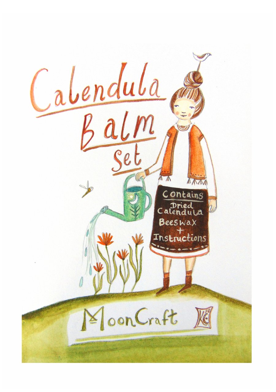 Calendula balm making set