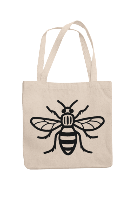 Manchester Bee Tote Bag - Plain Bee