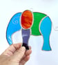 Stained Glass Elephant Suncatchers - Handmade Hanging Decoration  - Image 5