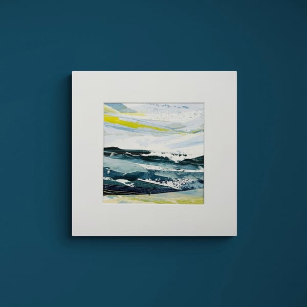 Original Seascape Painting - ‘When Light Streaks Across the Sky’ 